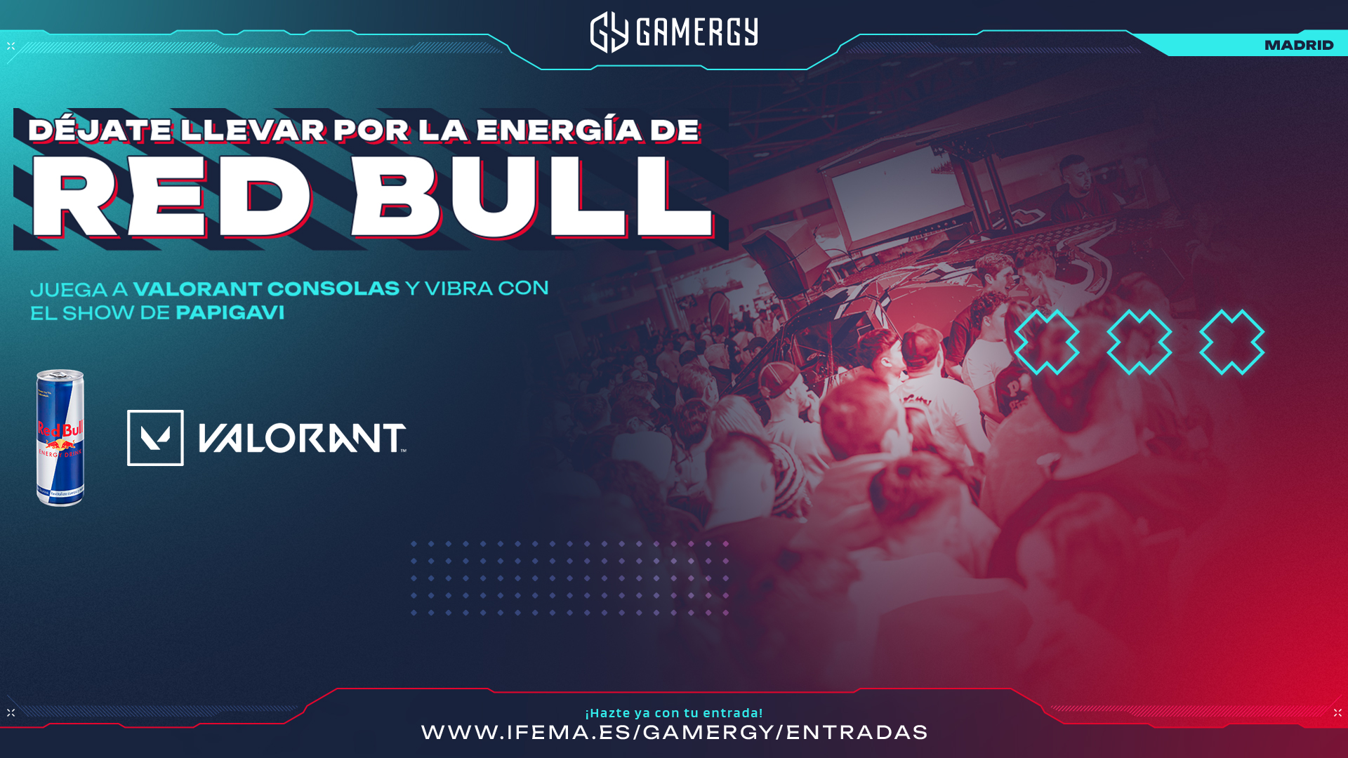 Red Bull se une a Riot Games en GAMERGY Madrid para jugar a VALORANT ...